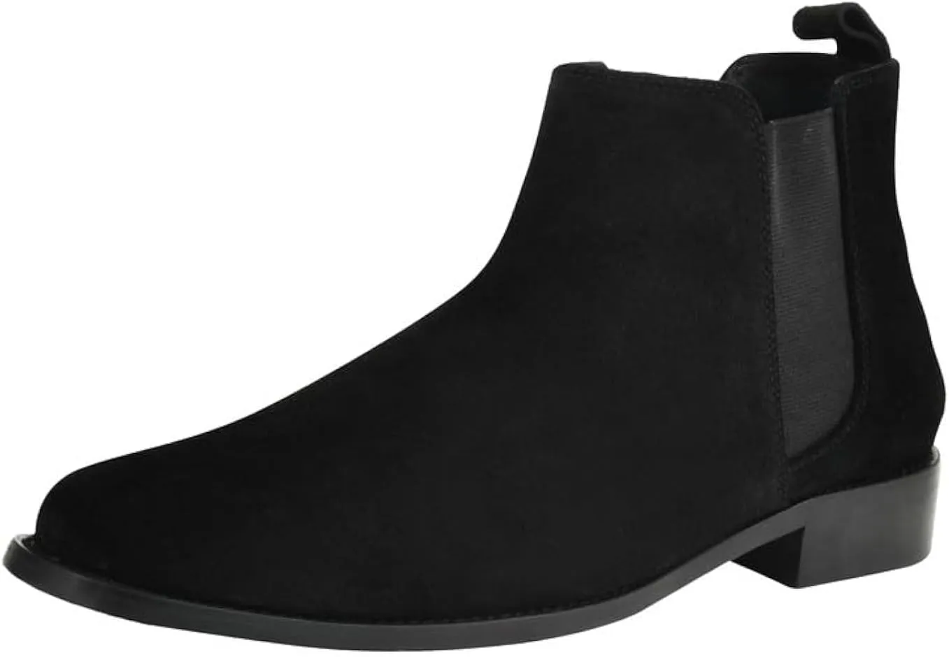 LIBERTYZENO Mens Water Proof Suede Leather Adults High Ankle Casual Chelsea Boots for Prom Graduation