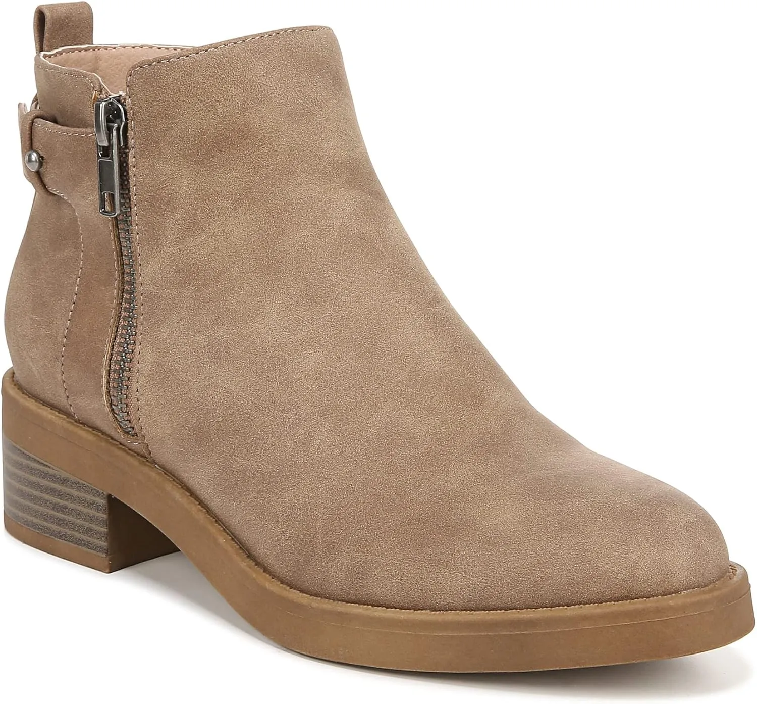 Lifestride Women's Bonus Side Zip Side Zip Ankle Booties