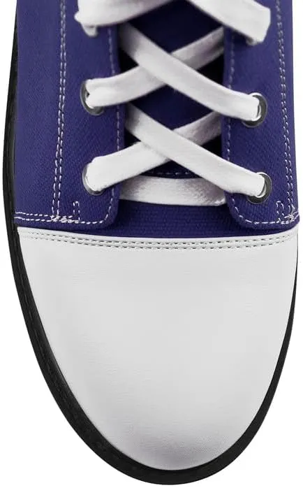 LISHAN Women's Platform Canvas High Heels