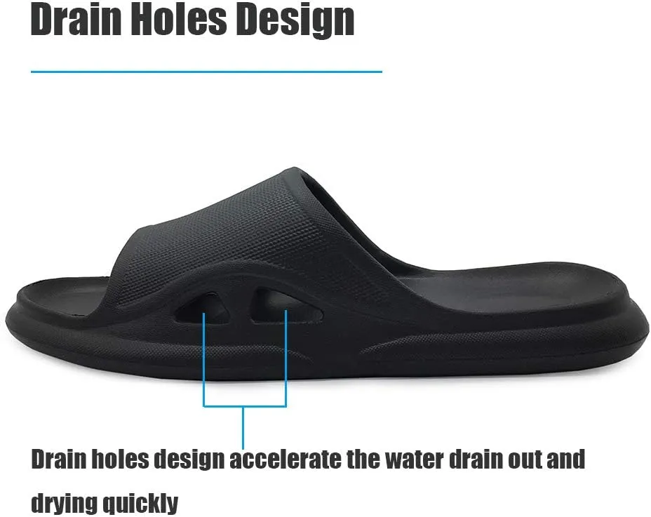 LM Women Shower Slippers Bathroom Slippers Sandals House Slippers Non Slip Shoes Dorm Shoes