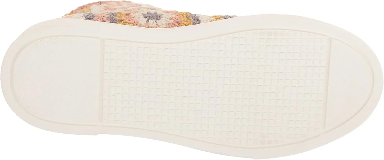 Lucky Brand Women's Curla Crochet Platform Sneaker