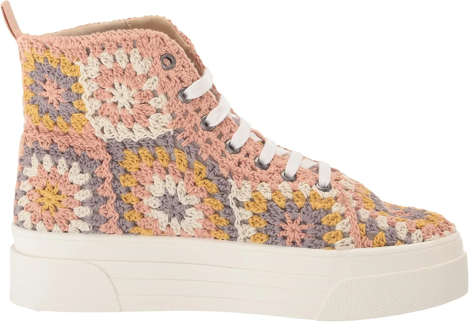 Lucky Brand Women's Curla Crochet Platform Sneaker