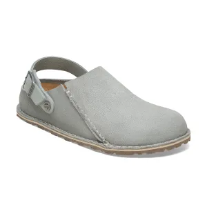 Lutry Pure Sage Suede Leather