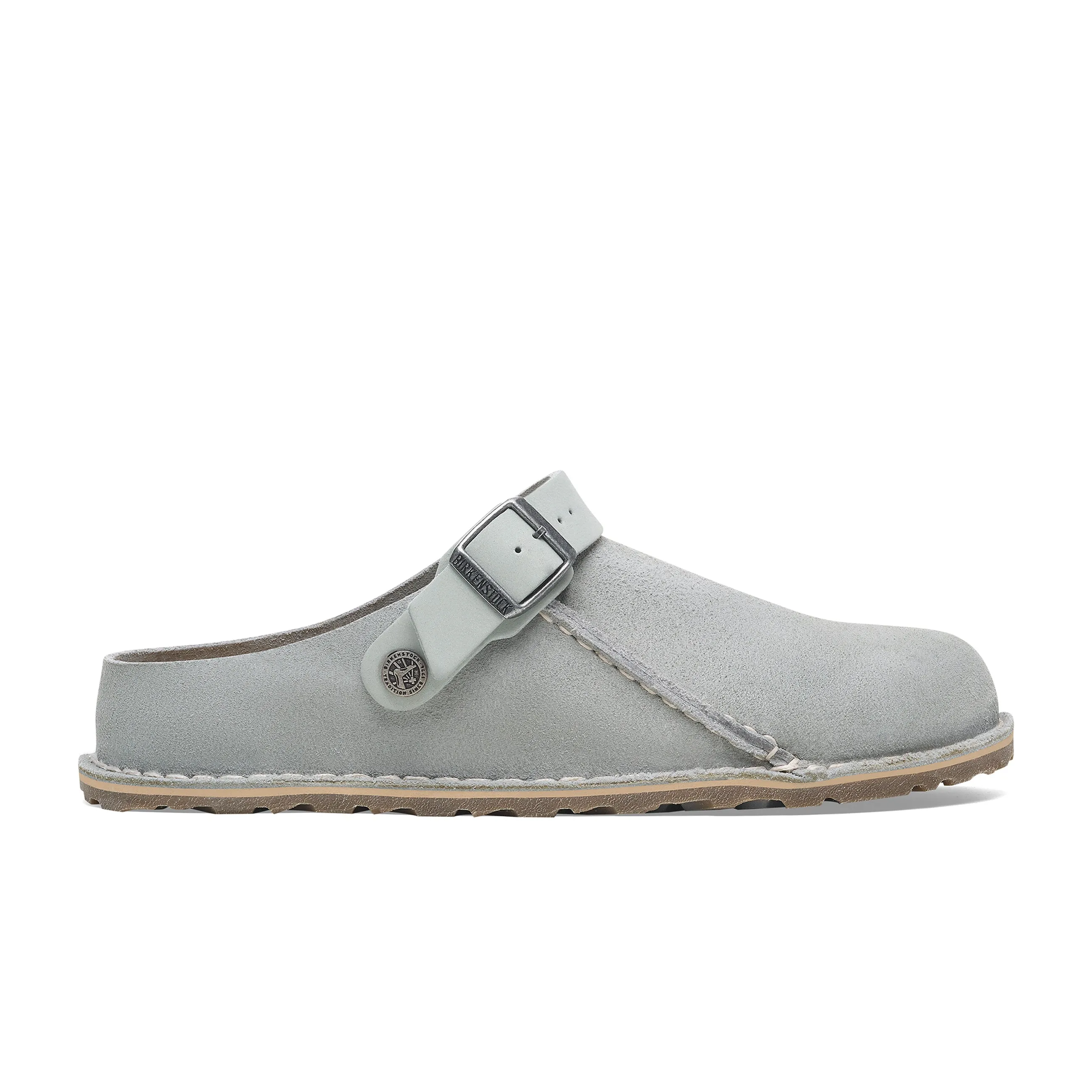 Lutry Pure Sage Suede Leather