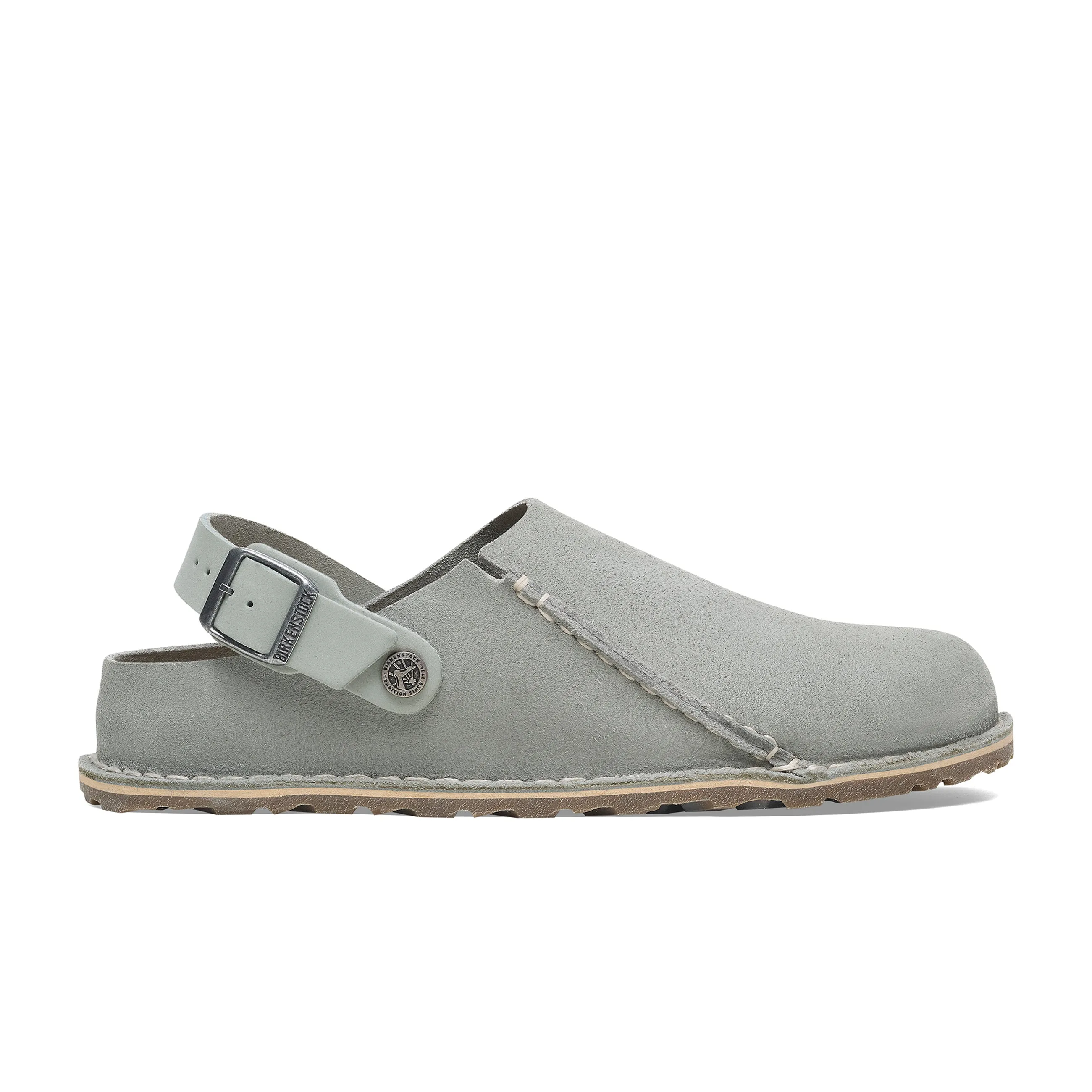 Lutry Pure Sage Suede Leather