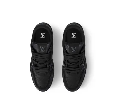 LV Trainer Sneaker Black