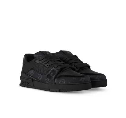 LV Trainer Sneaker Black