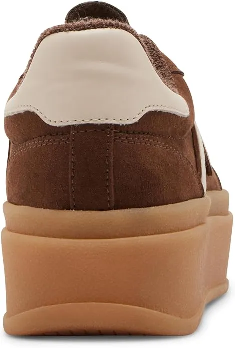 Madden Girl Women's Mightty Sneaker in Brown