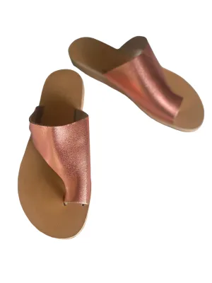 Maia Sandal- Metallic Rose