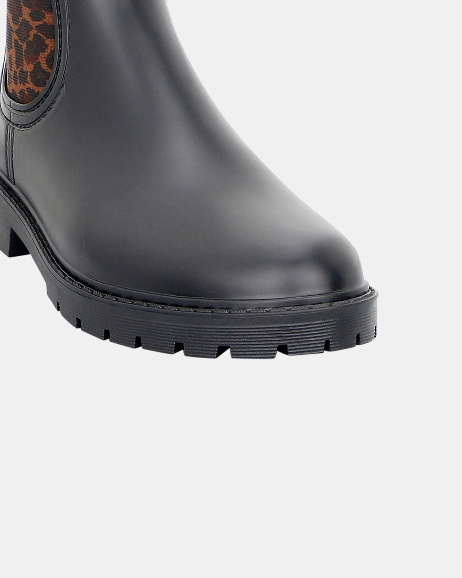Malea Ladies Black/Leopard