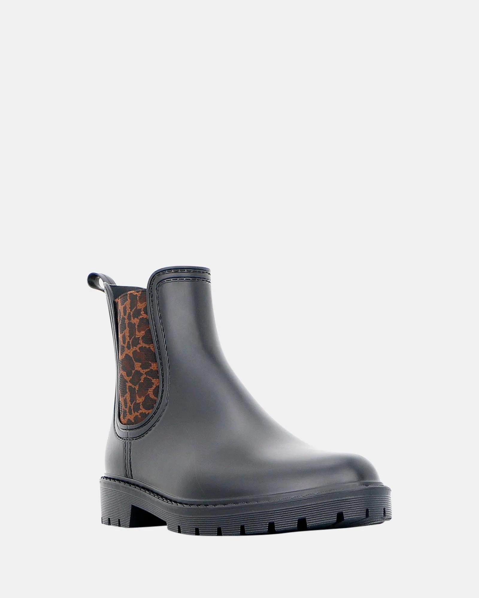 Malea Ladies Black/Leopard