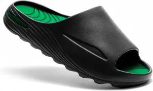 Men's Basketball Slides Soft-tech Sandals with Arch Support Plantar Fasciitis Relief Sport Recovery Open Toe Slipper
