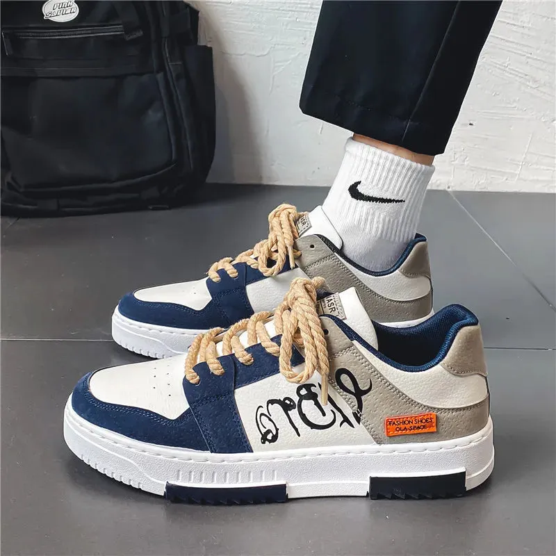 Men's Casual Platform Sneakers