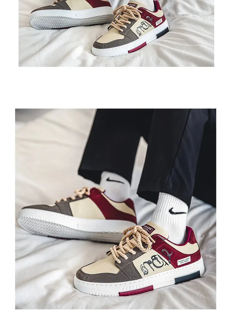 Men's Casual Platform Sneakers