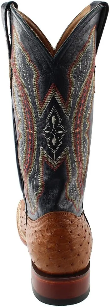 Men's Colt Full Quill Ostrich Square Toe Western Boot