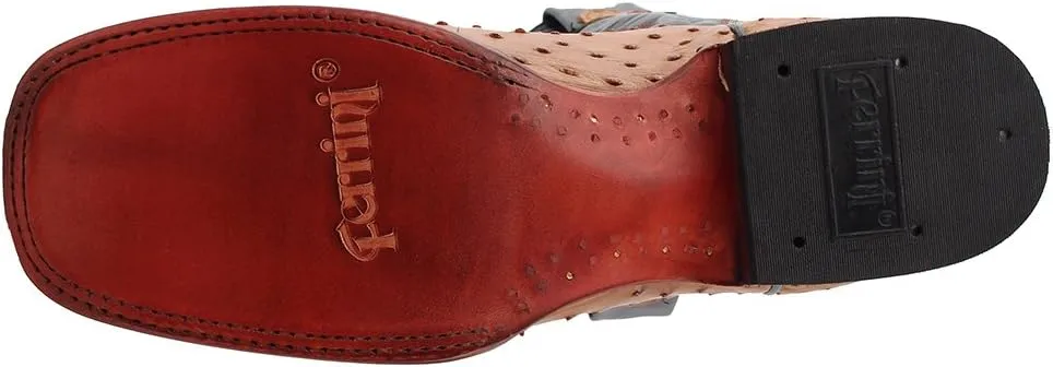 Men's Colt Full Quill Ostrich Square Toe Western Boot