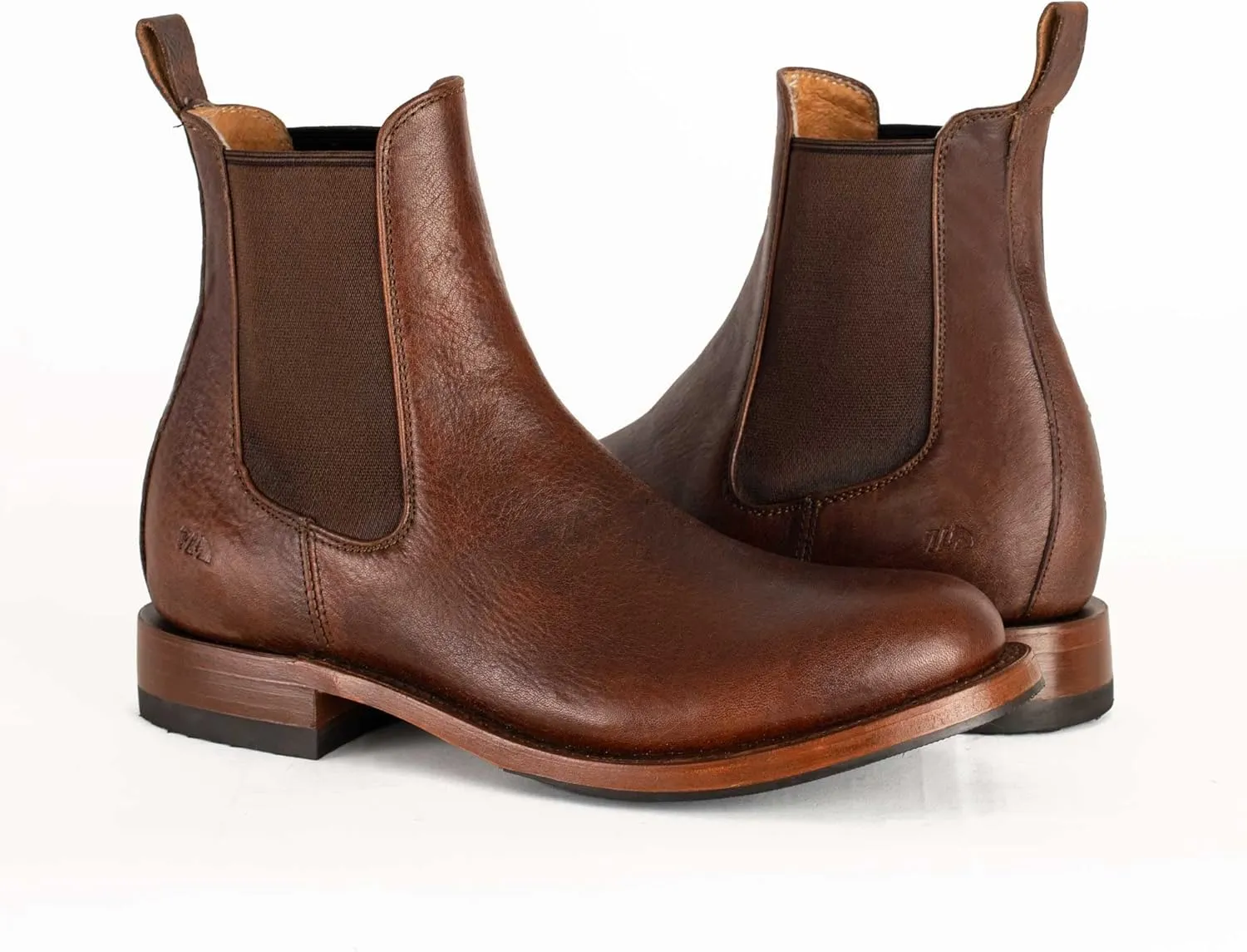 Men's Leather Chelsea Boot with Non-Slip Sole Style 6206