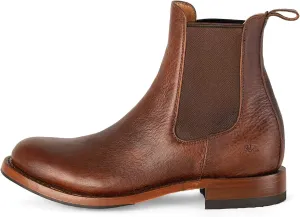 Men's Leather Chelsea Boot with Non-Slip Sole Style 6206