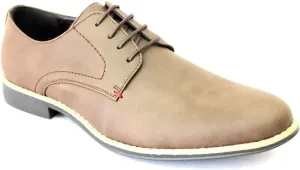 Men's Round Toe Dress Shoes Nubuck Lace up Cooper 1