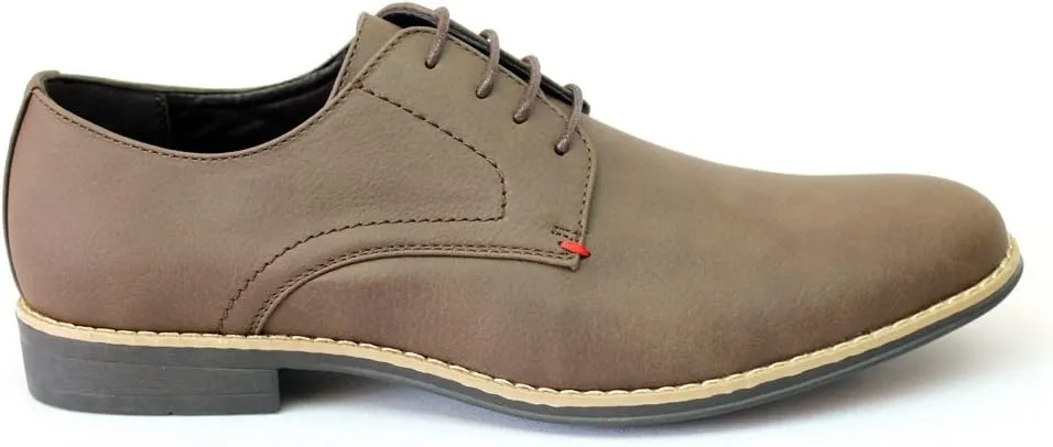 Men's Round Toe Dress Shoes Nubuck Lace up Cooper 1