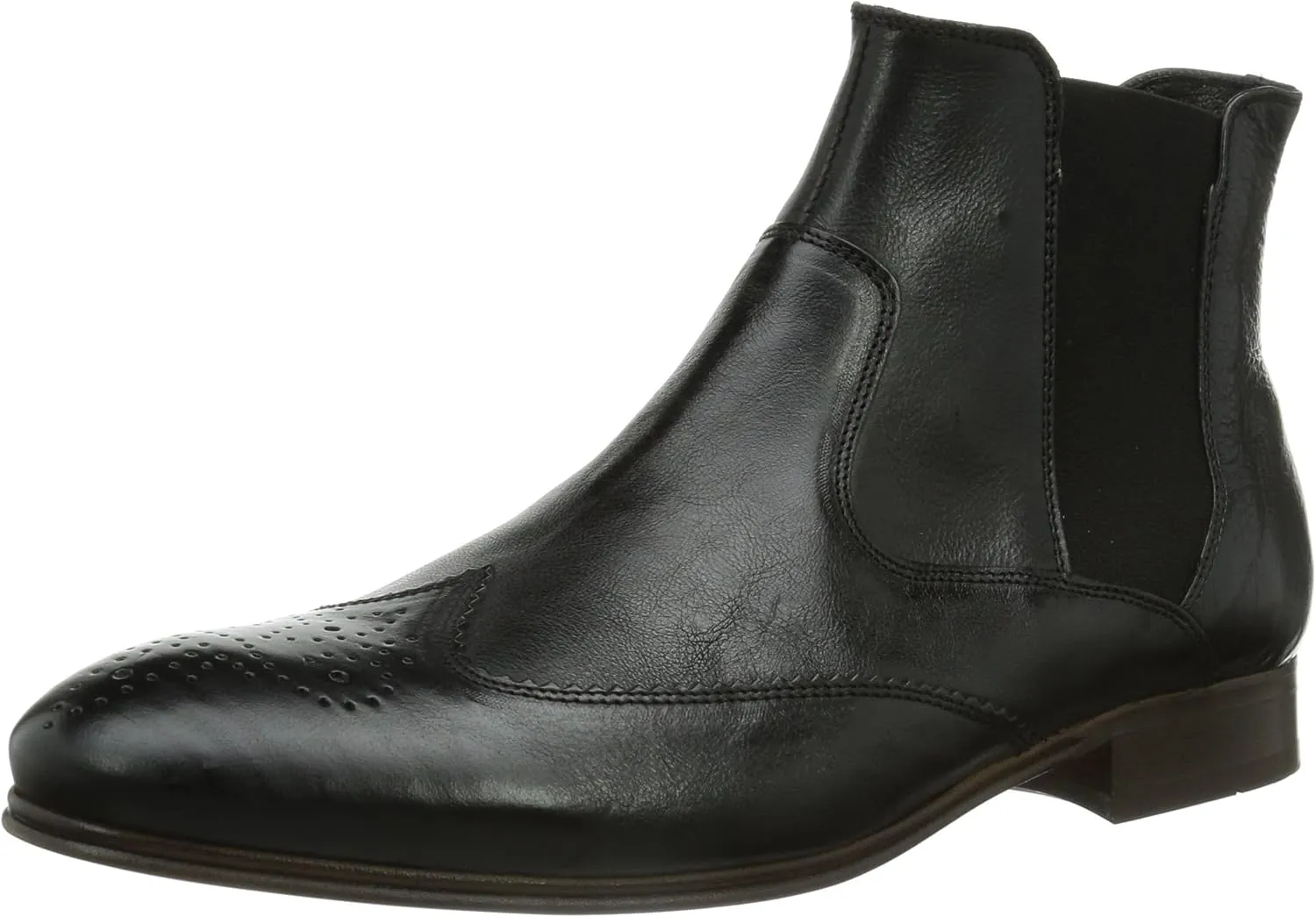Men's Shoreham Chelsea Boot,Black Buffalo,40 EU/40 M US