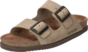 Mephisto Men's Nerio Sandal, Warm Grey, 8
