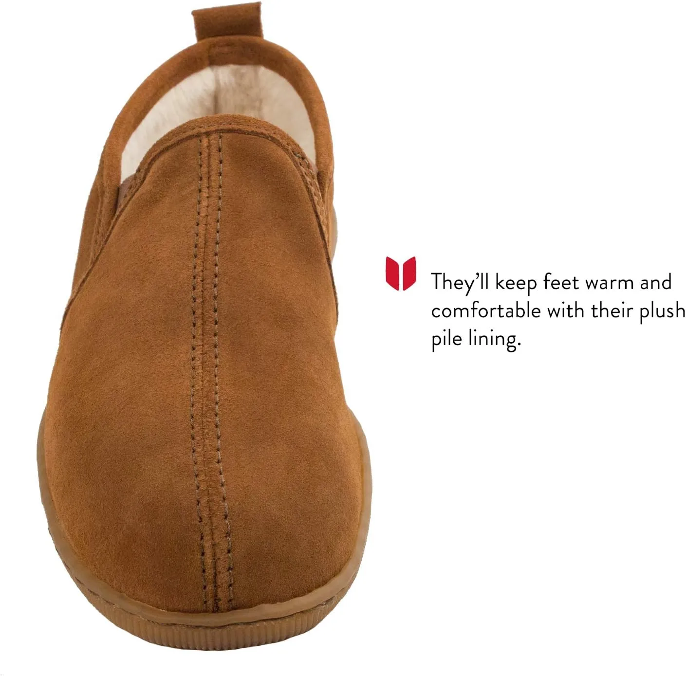Minnetonka Men's Pile-Lined Romeo Slipper