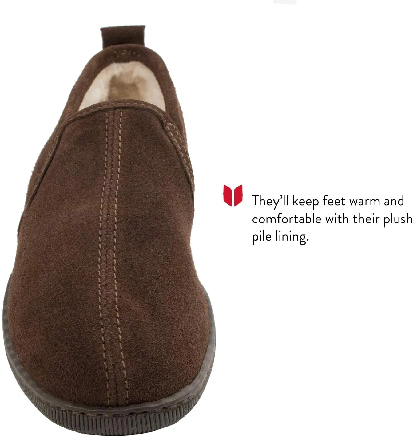 Minnetonka Men's Pile-Lined Romeo Slipper
