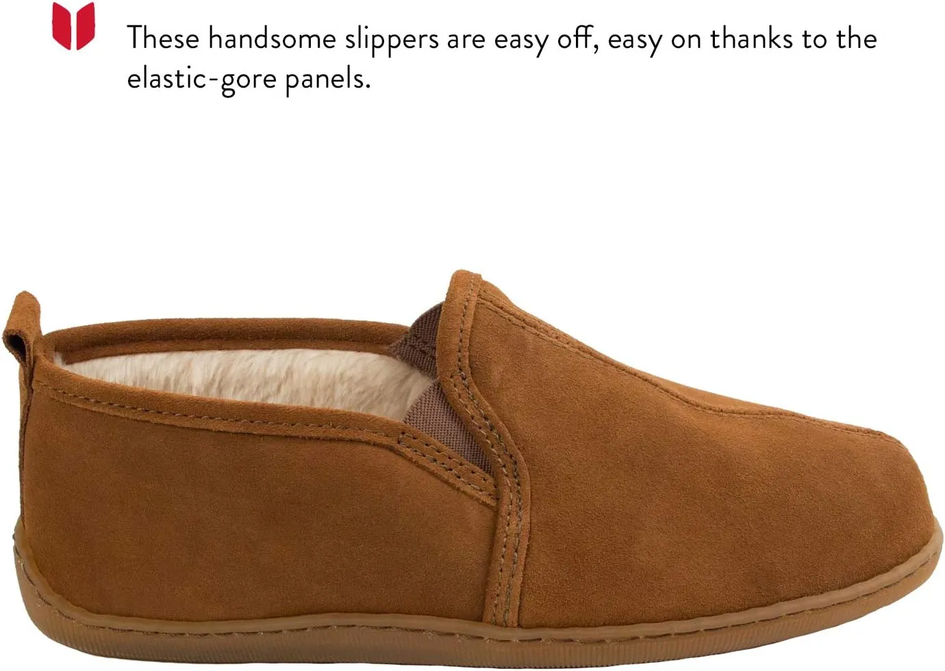 Minnetonka Men's Pile-Lined Romeo Slipper