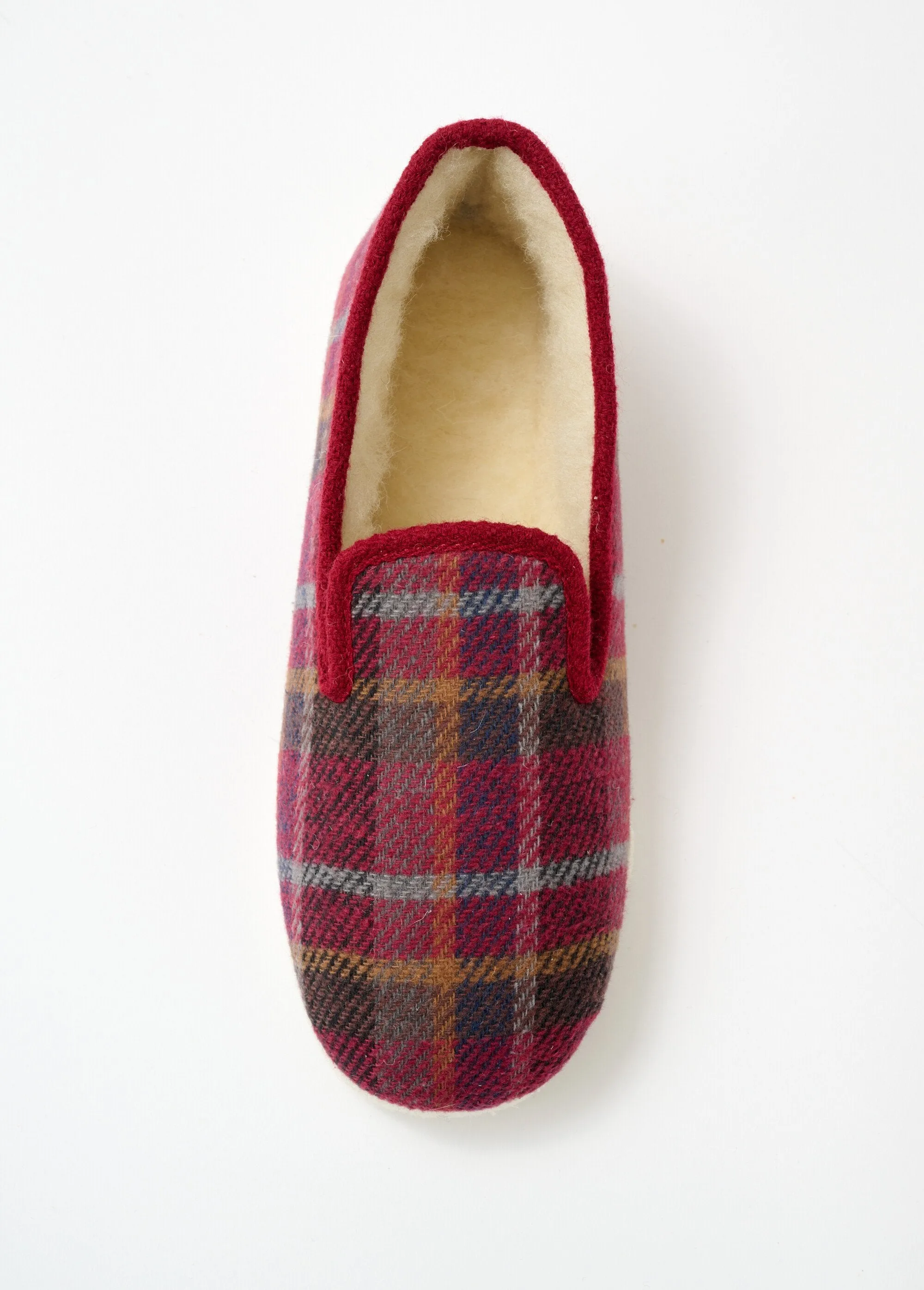 Mixed slippers comfort width felt sole