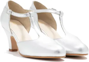 MOOMMO Women Elegant Kitten Heel Mary Jane Pumps Shoes Ankle T-Strap Round Closed Toe Cut-Out Dress Sandals Shoe Chunky Block Heels D-Orsay Suede Work Pump Fall fashion Office Wedding Spring 4-13 M US