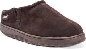 Muk Luks Men's Matt Printed Berber Suede Clog Slipper