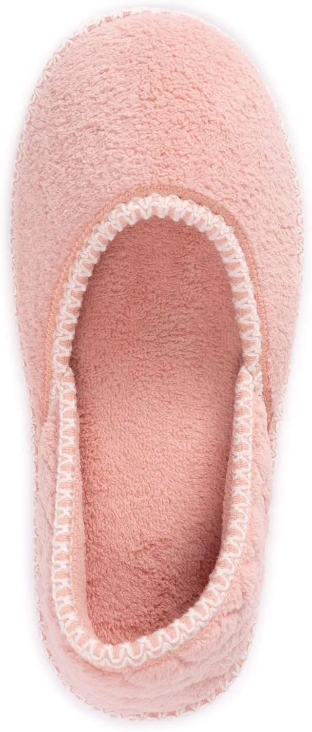 MUK LUKS Women's Beverly Micro Chenille Slipper