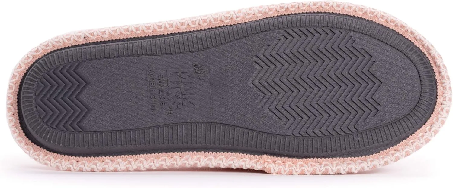 MUK LUKS Women's Beverly Micro Chenille Slipper