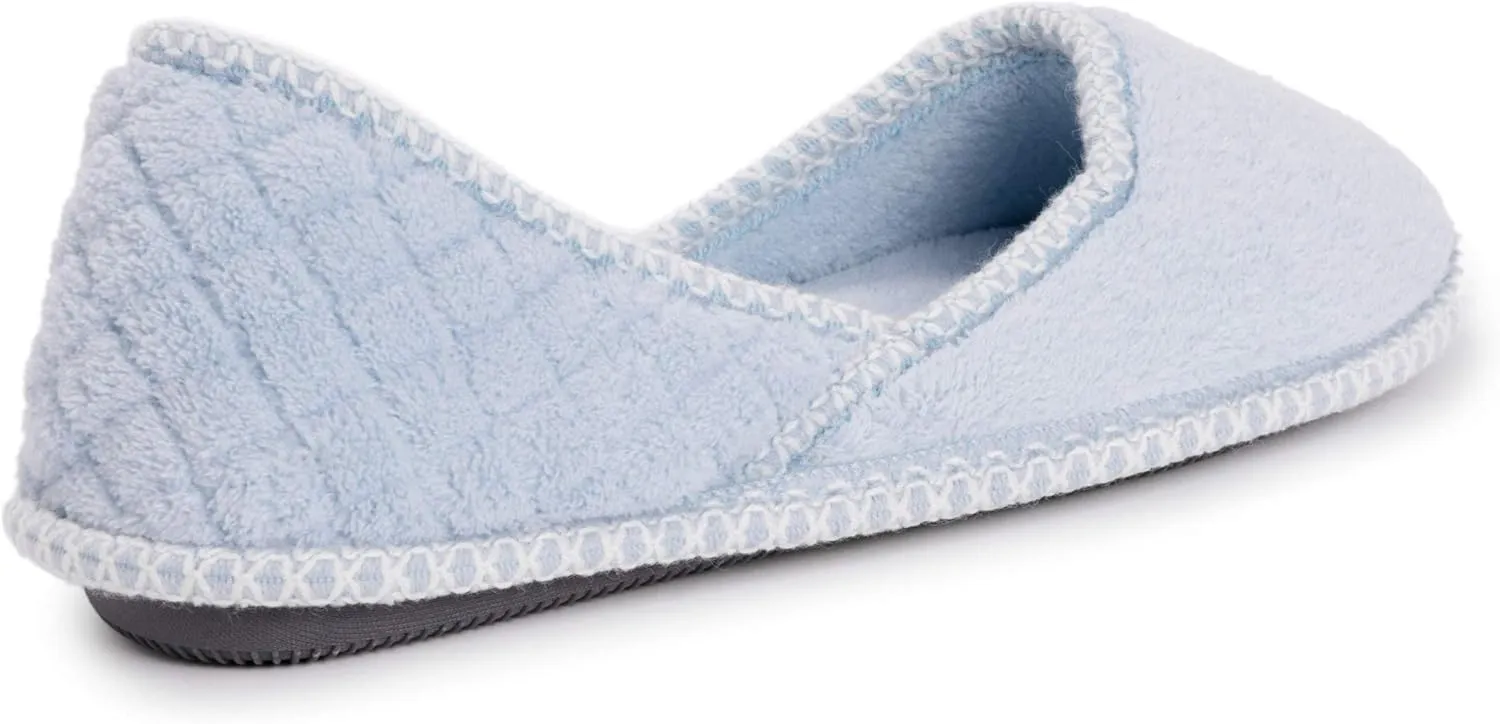 MUK LUKS Women's Beverly Micro Chenille Slipper