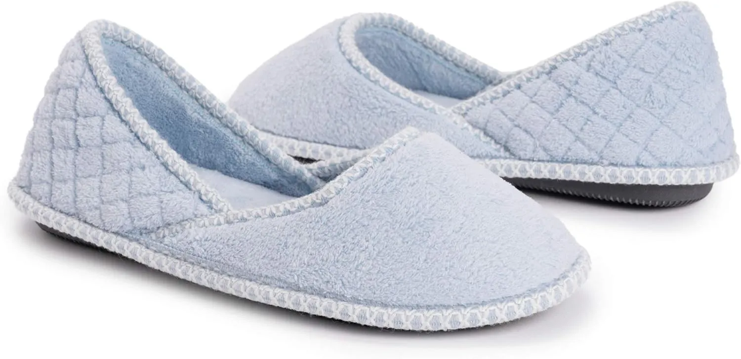 MUK LUKS Women's Beverly Micro Chenille Slipper