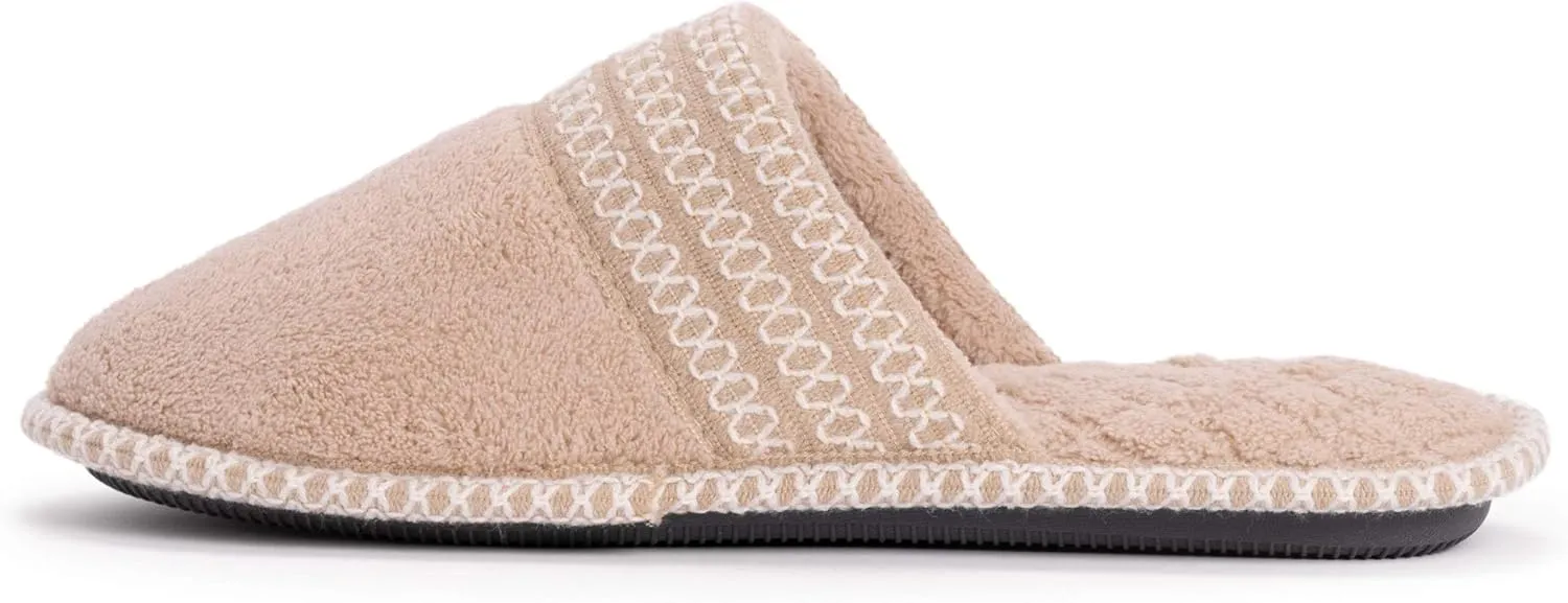 MUK LUKS Women's Cathy Micro Chenille Slipper