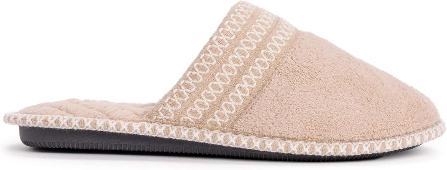 MUK LUKS Women's Cathy Micro Chenille Slipper