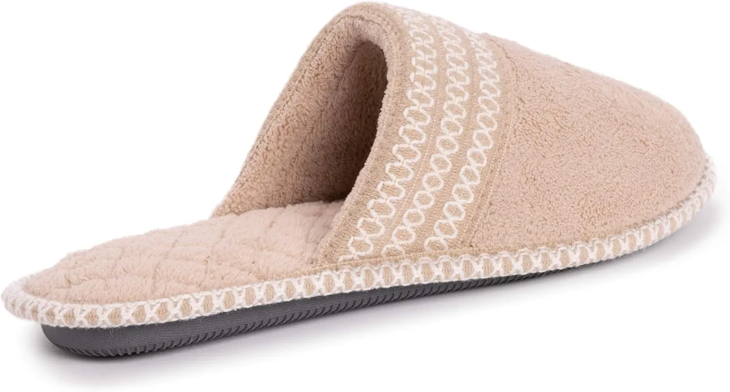 MUK LUKS Women's Cathy Micro Chenille Slipper