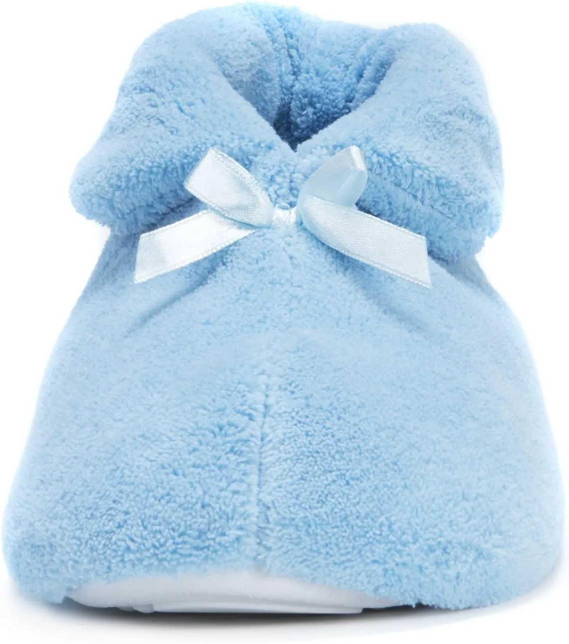 MUK LUKS Women's Micro Chenille Boot with Satin Bow Slipper