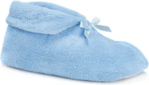 MUK LUKS Women's Micro Chenille Boot with Satin Bow Slipper