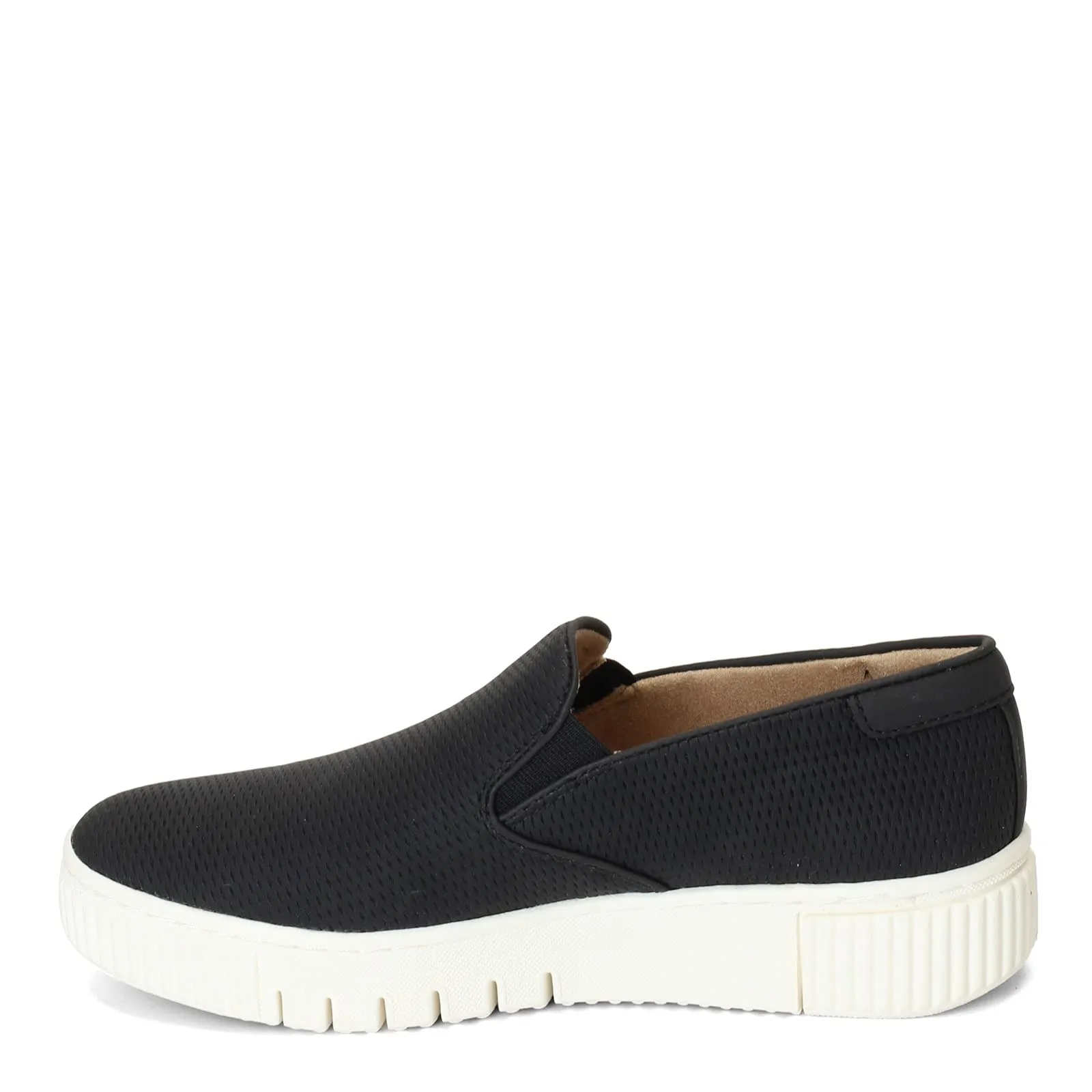 Naturalizer Women's Natural Soul, Tia Platform Sneaker Black 6.5 M