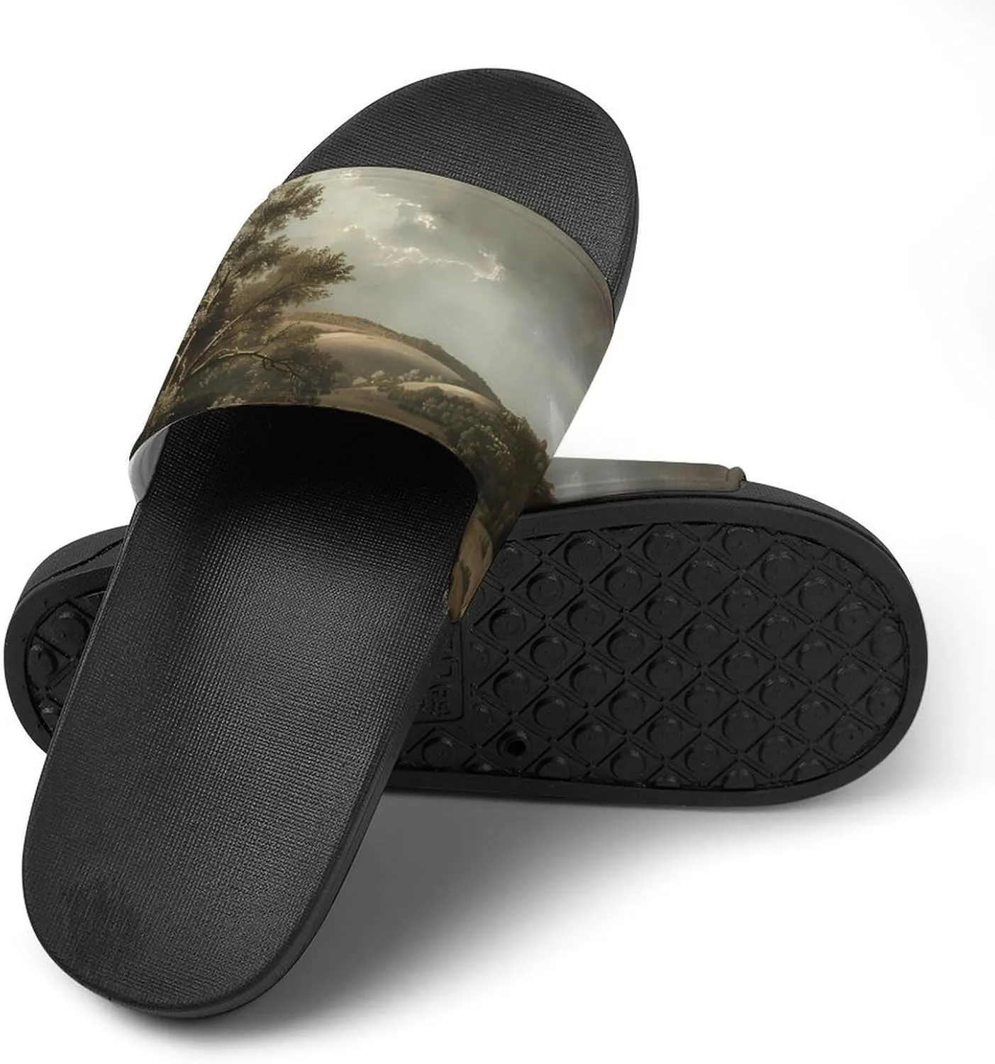 Nature Grassland Wilderness Fashion Womens And Mens Slippers House Shower Shoes Indoor Outdoor Beach