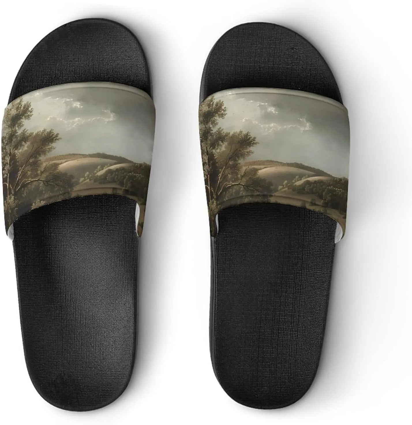 Nature Grassland Wilderness Fashion Womens And Mens Slippers House Shower Shoes Indoor Outdoor Beach