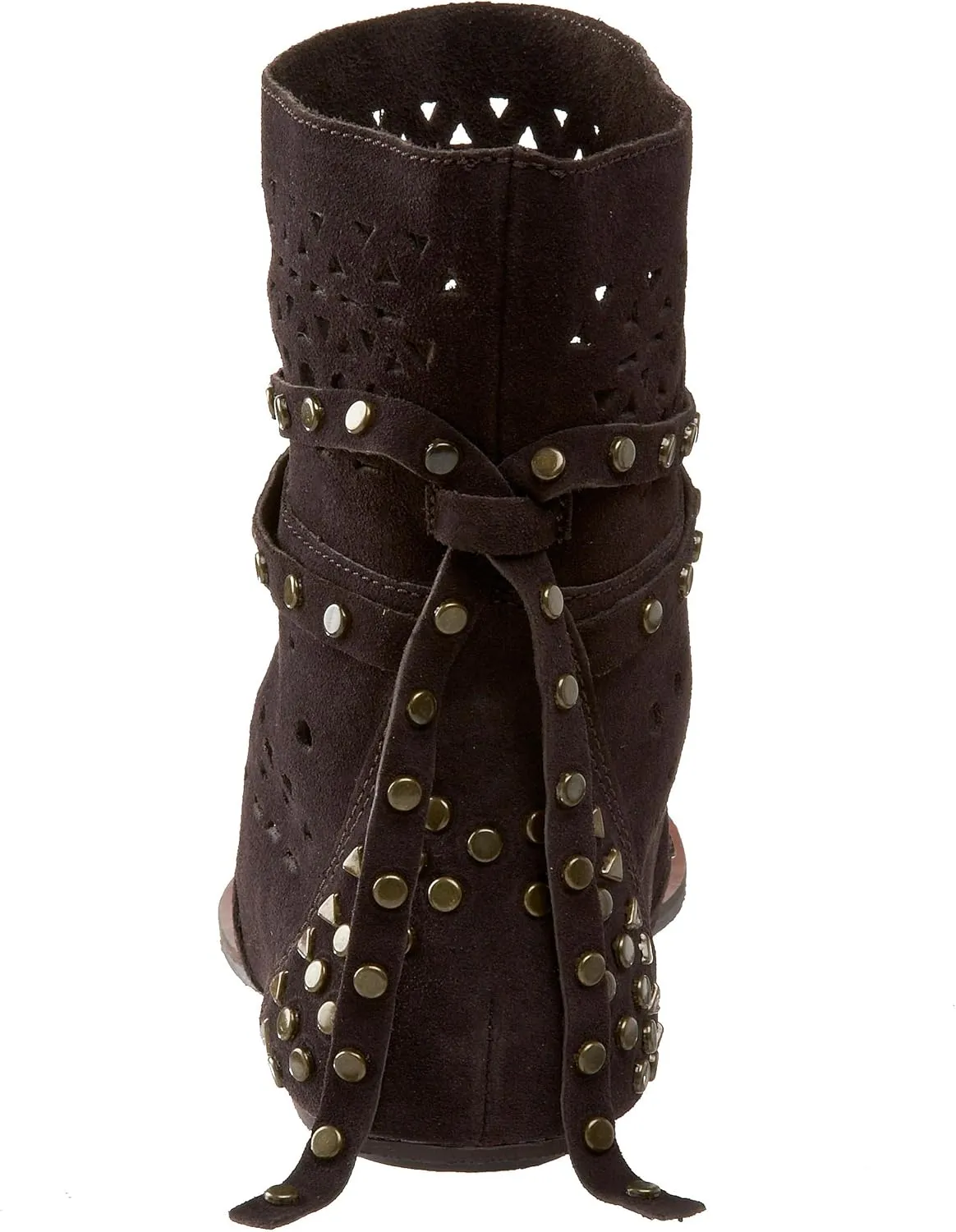 Naughty Monkey Women's Flash Dash Studded Ankle-High Sandal
