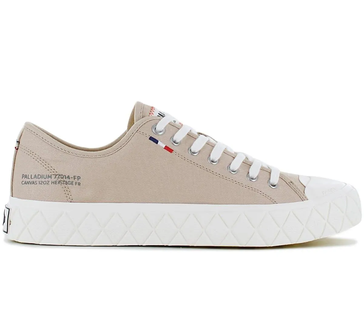 PALLADIUM Palla ACE CVS - Herren Sneakers Schuhe Canvas Beige 77014-278-M