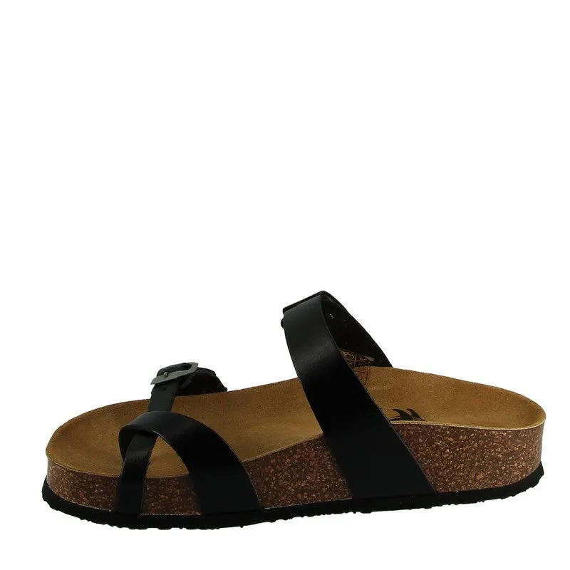 Plakton 341032 Black Sandal