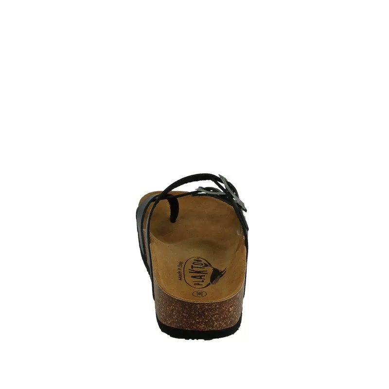 Plakton 341032 Black Sandal