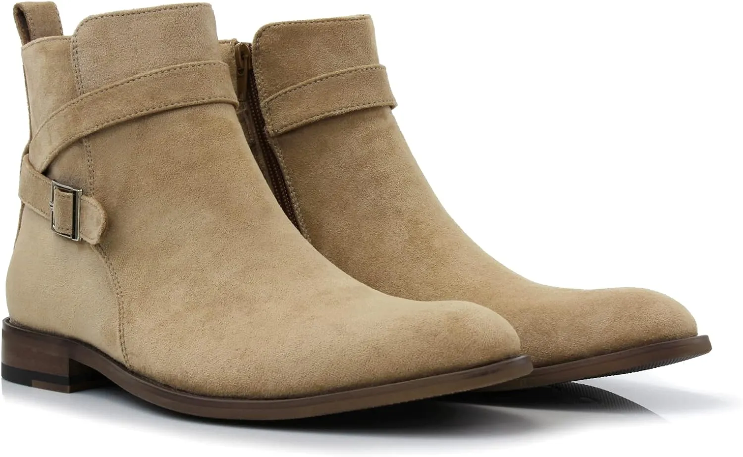 Polar Fox Barrett MPX806058 Memory Foam Classic Vegan Leather Chelsea Business Casual Chukka Boots