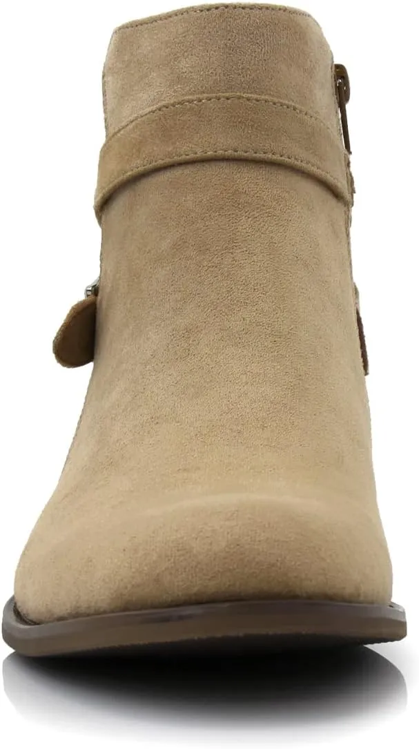 Polar Fox Barrett MPX806058 Memory Foam Classic Vegan Leather Chelsea Business Casual Chukka Boots